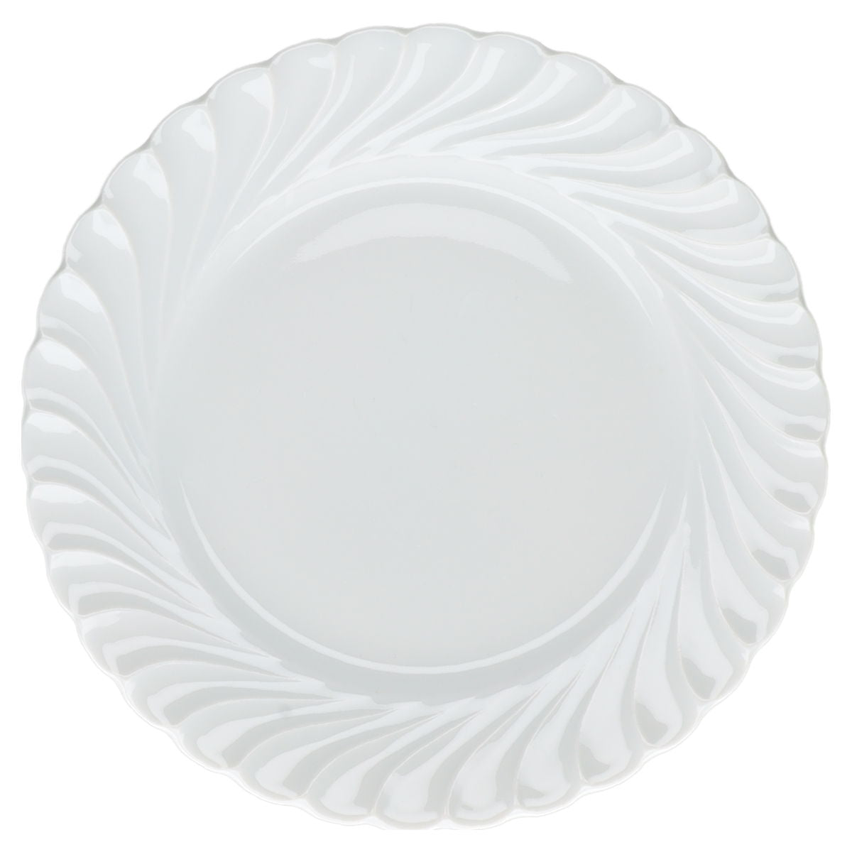 Brotteller Haviland Limoges Torse Blanc Weiß