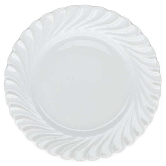Brotteller Haviland Limoges Torse Blanc Weiß