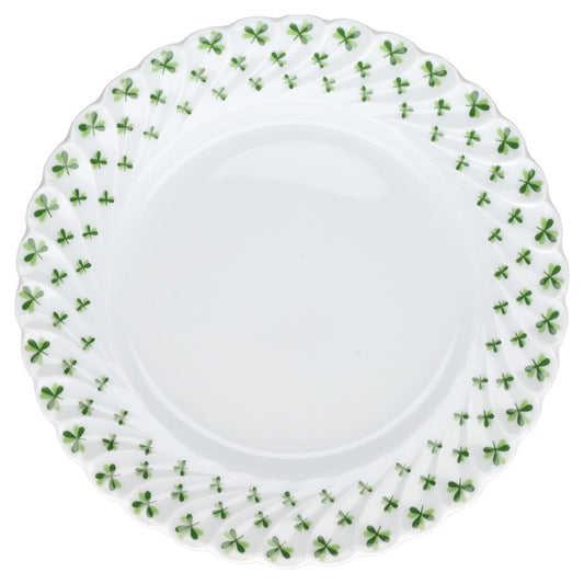 Brotteller Haviland Limoges Torse Trefle Vert Kleeblatt
