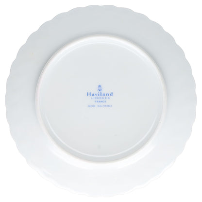 Brotteller Haviland Limoges Torse Trefle Vert Kleeblatt