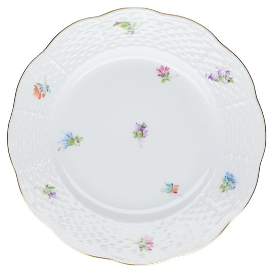 Brotteller Modell 516 1/2 II. Wahl Herend Ungarn Form Osier Mille Fleurs
