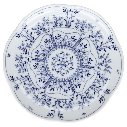 Brotteller Tirschenreuth Fleur Blätterzauber - Blau