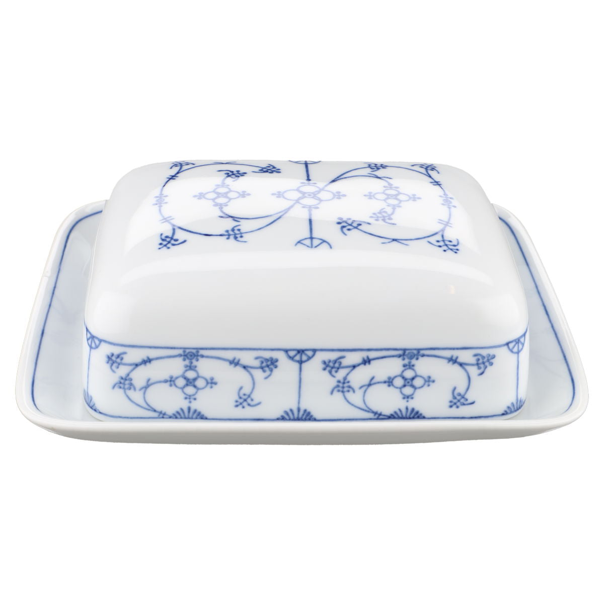 Butterdose eckig  Kahla Indisch Blau Saks