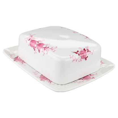Butterdose eckig  Seltmann Weiden Annabell rote Blüte 26043