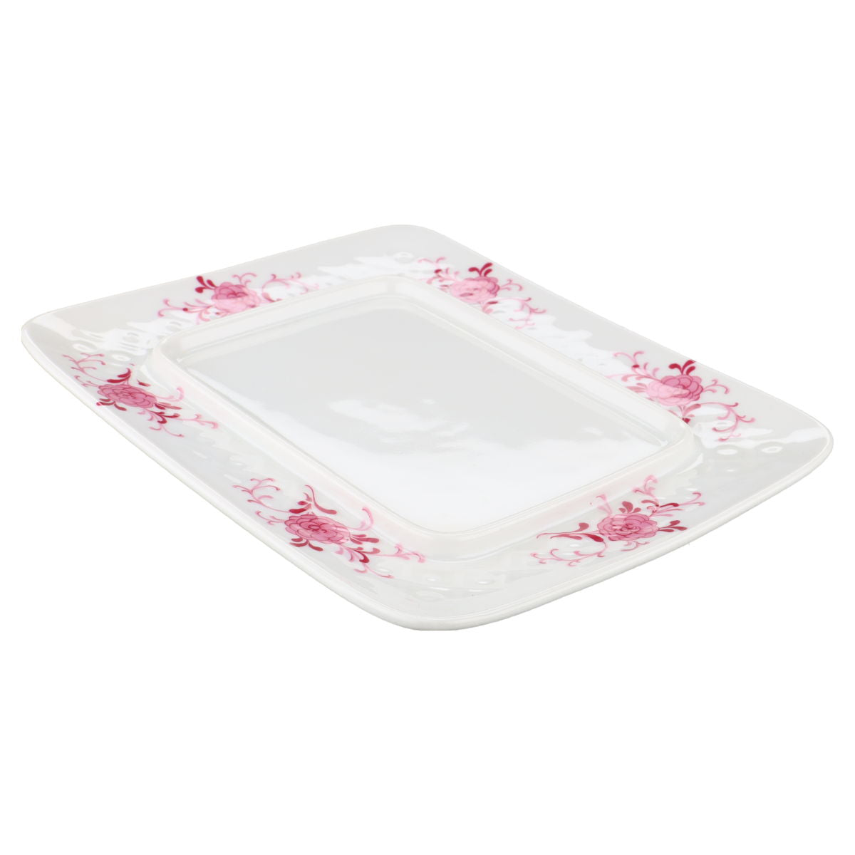 Butterdose eckig  Seltmann Weiden Annabell rote Blüte 26043