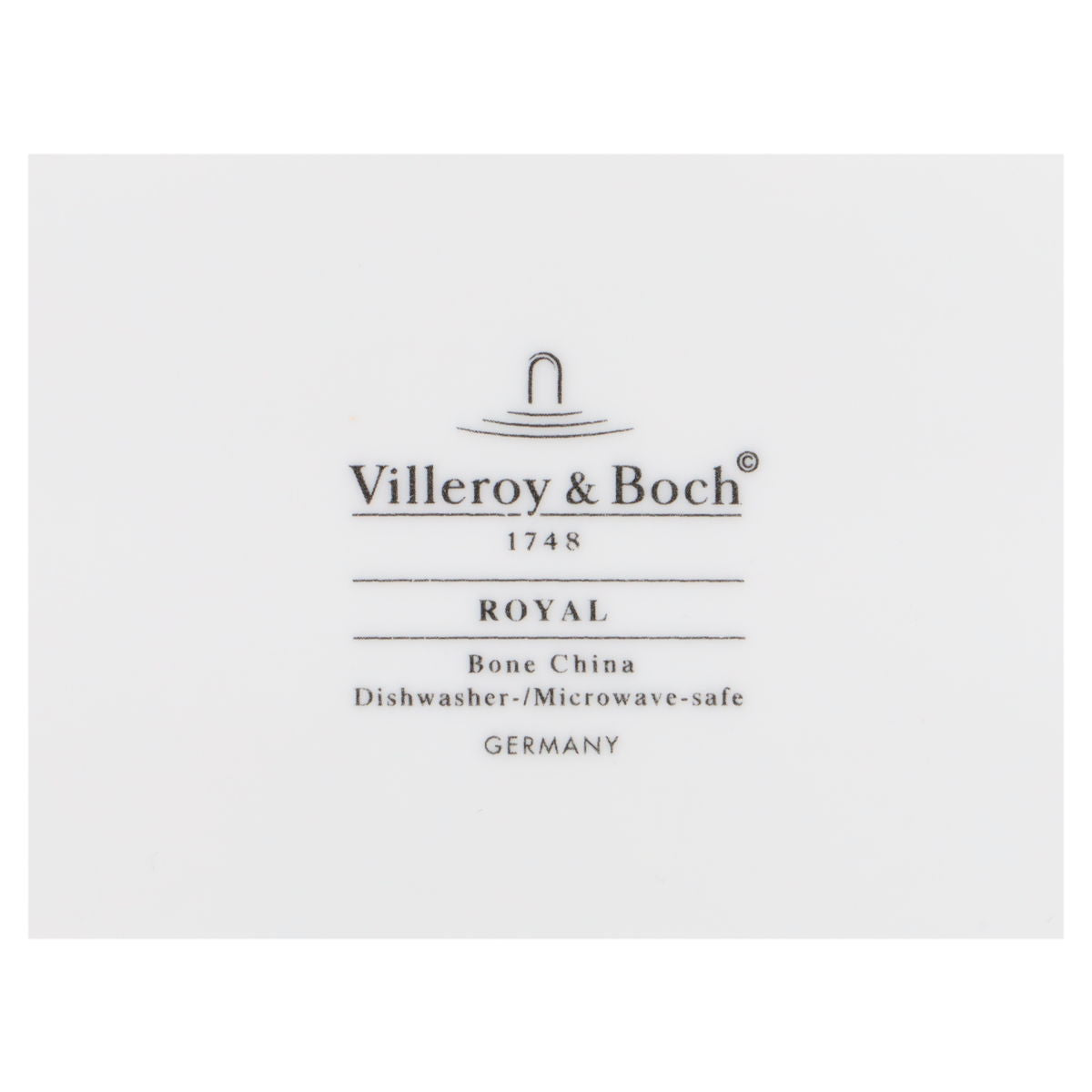 Butterdose eckig  Villeroy & Boch Royal weiß