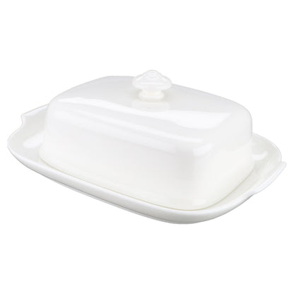 Butterdose eckig  Villeroy & Boch Royal weiß
