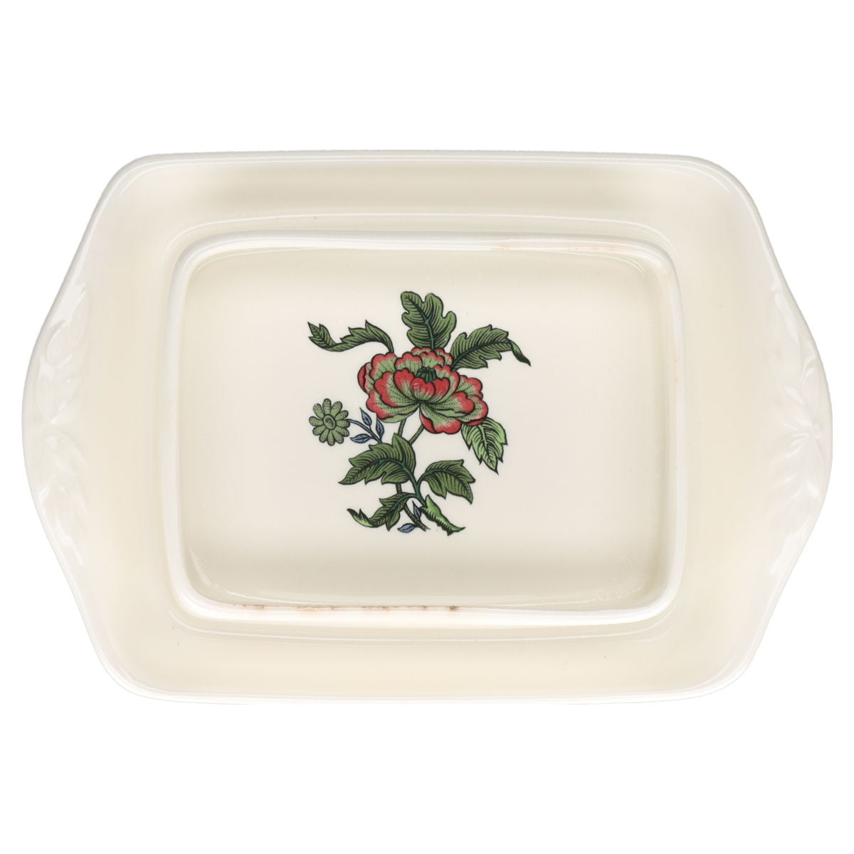 Butterdose eckig  Wedgwood Mandarin