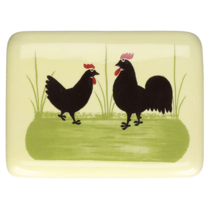 Butterdose eckig  Zeller Keramik Hahn & Henne