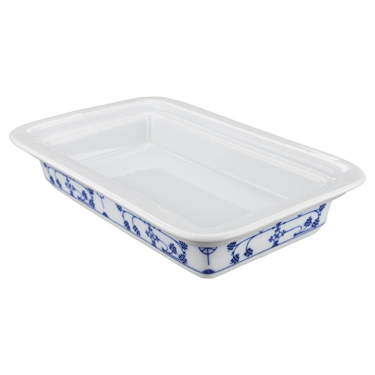 Butterdose eckig L 19cm Julius Lange Kahla Indisch Blau