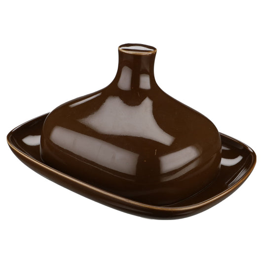 Butterdose eckig Rosenthal Plus Cordial braun