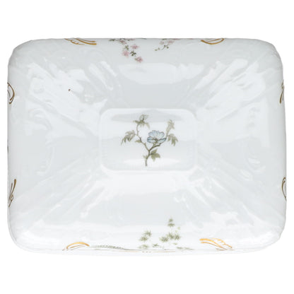 Butterdose eckig Rosenthal Sanssouci weiß Voliere