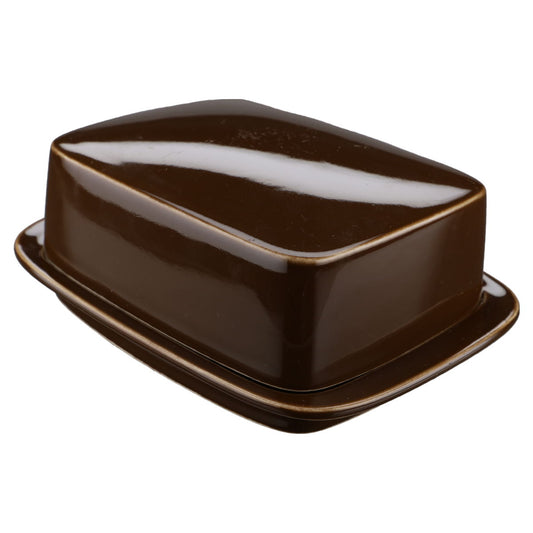 Butterdose eckig Typ II Rosenthal Plus Cordial braun