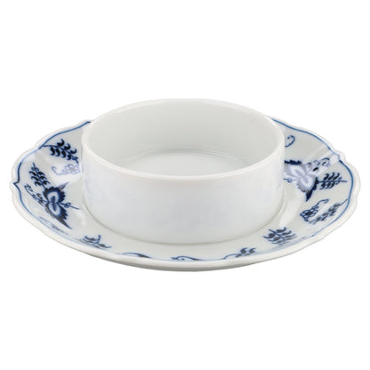 Butterdose rund  Blue Danube Japan Zwiebelmuster