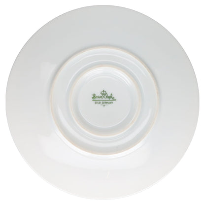 Butterdose rund  Rosenthal Form 2000 Schattenrose mit Goldrand