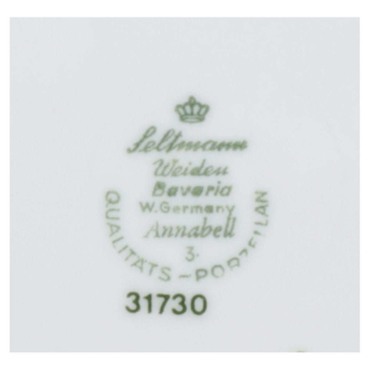 Butterdose rund  Seltmann Weiden Annabell Rotrand Goldbordüre 31730