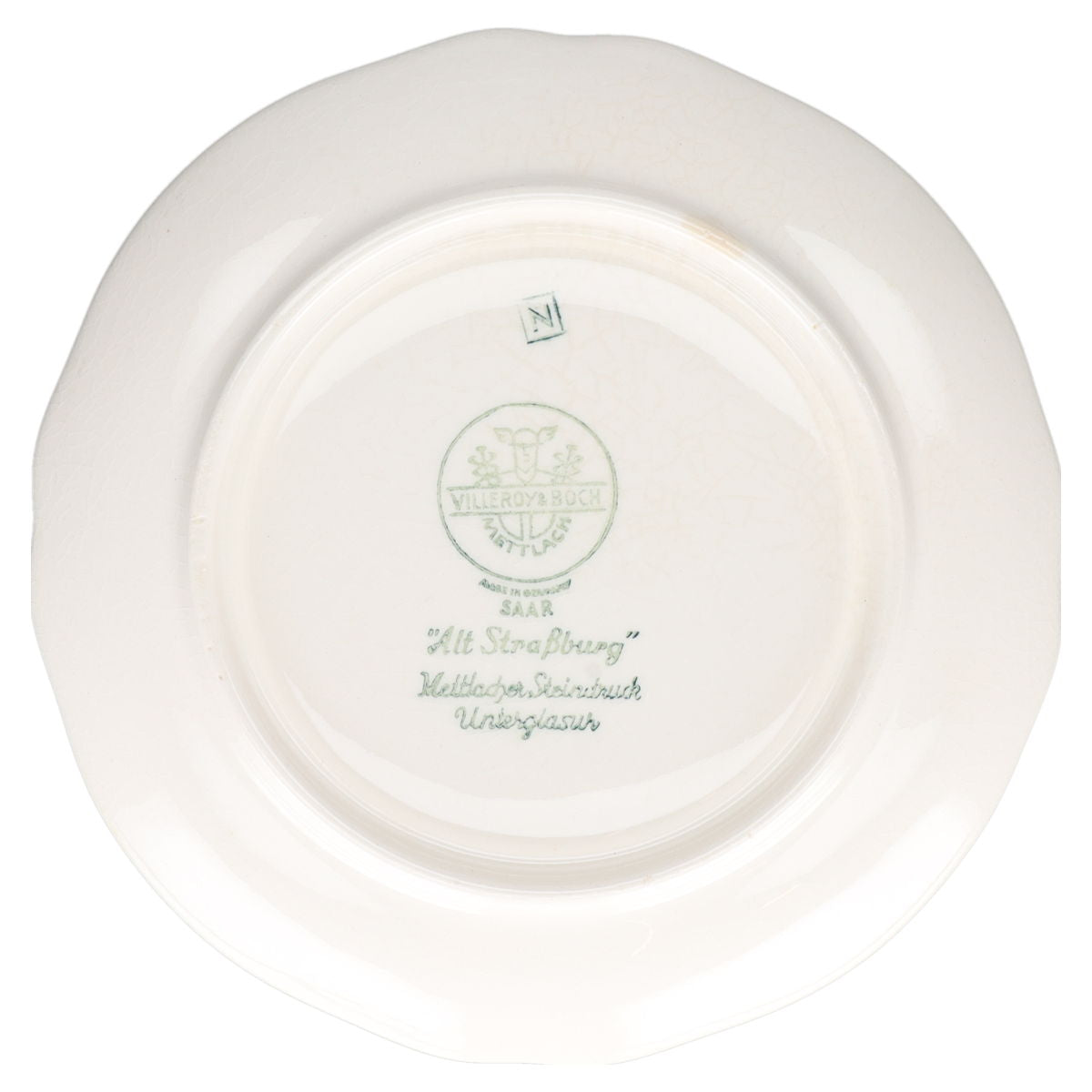 Butterdose rund  Villeroy & Boch Alt Straßburg