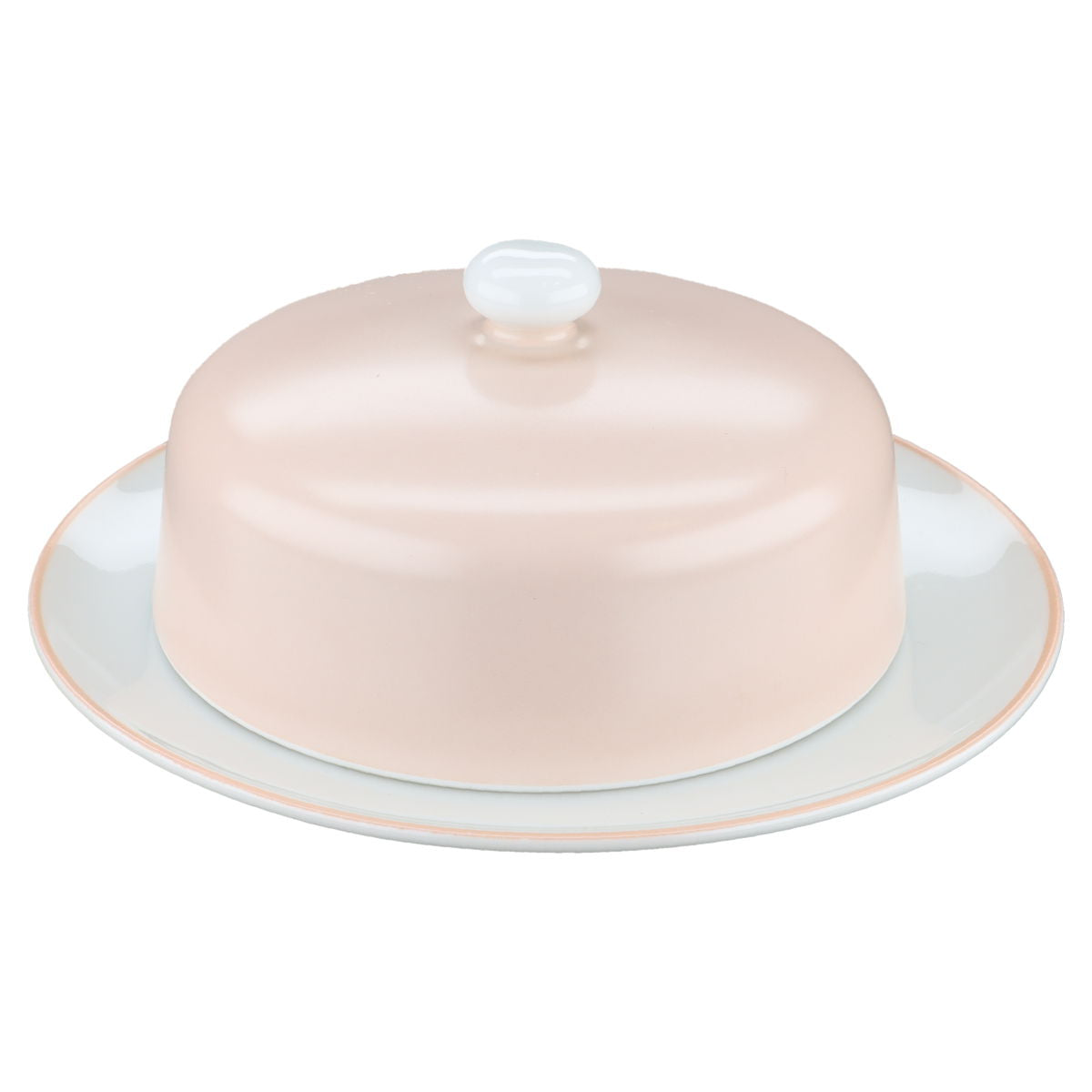 Butterdose rund klein rosa Arzberg Form 1495 Pastell