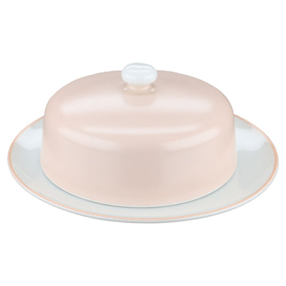 Butterdose rund klein rosa Arzberg Form 1495 Pastell