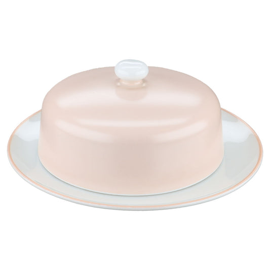 Butterdose rund klein rosa Arzberg Form 1495 Pastell