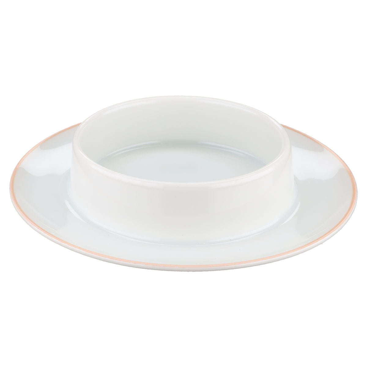 Butterdose rund klein rosa Arzberg Form 1495 Pastell