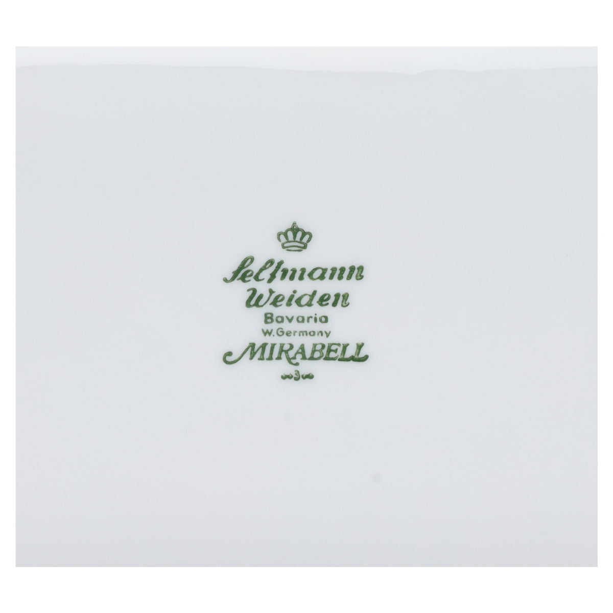Butterdose Unterteil eckig  Seltmann Weiden Mirabell Ninette 27834