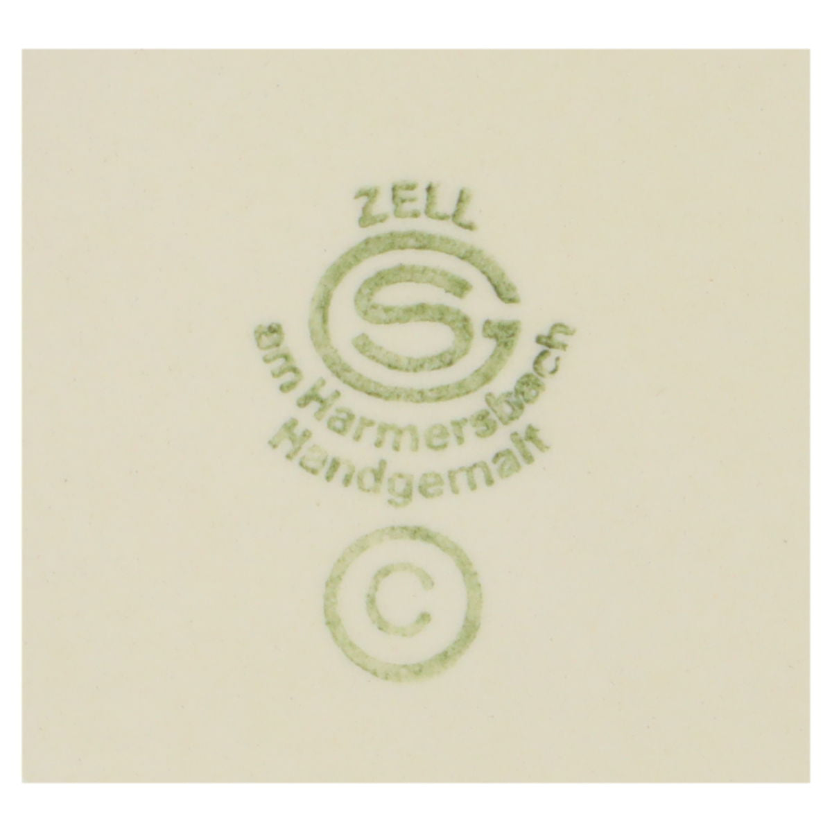 Butterfass Zeller Keramik Hahn & Henne