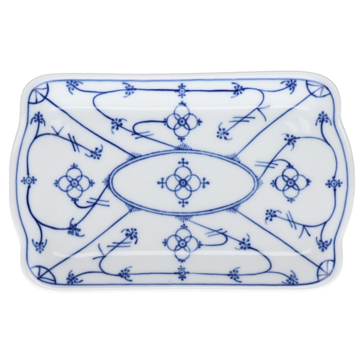 Butterplatte  Winterling Schwarzenbach Indisch blau