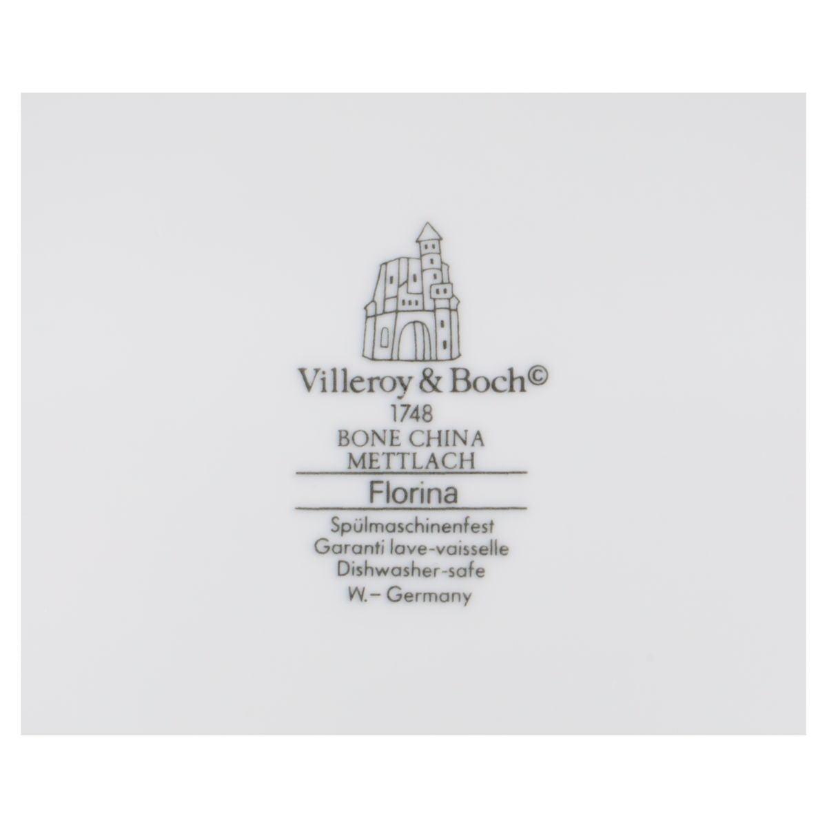 Butterplatte Villeroy & Boch Florina