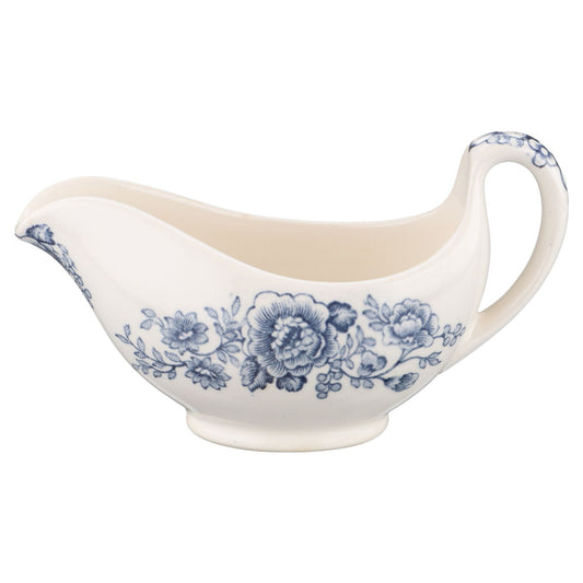 Buttersauciere Crown Ducal Bristol blau