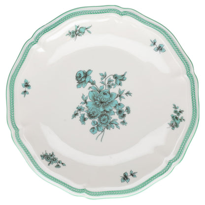 Coupeteller / Kuchenteller Rosenthal Chippendale Grüne Blume