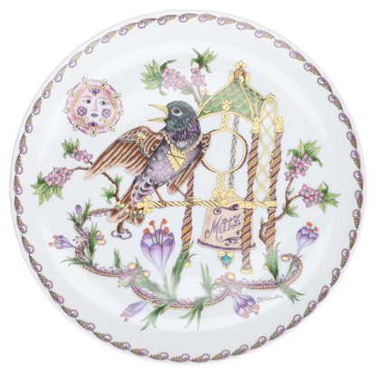 Wandteller mittelgroß März