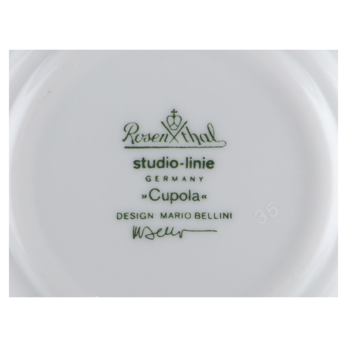 Deckel für Suppenterrine  Rosenthal Cupola Nera