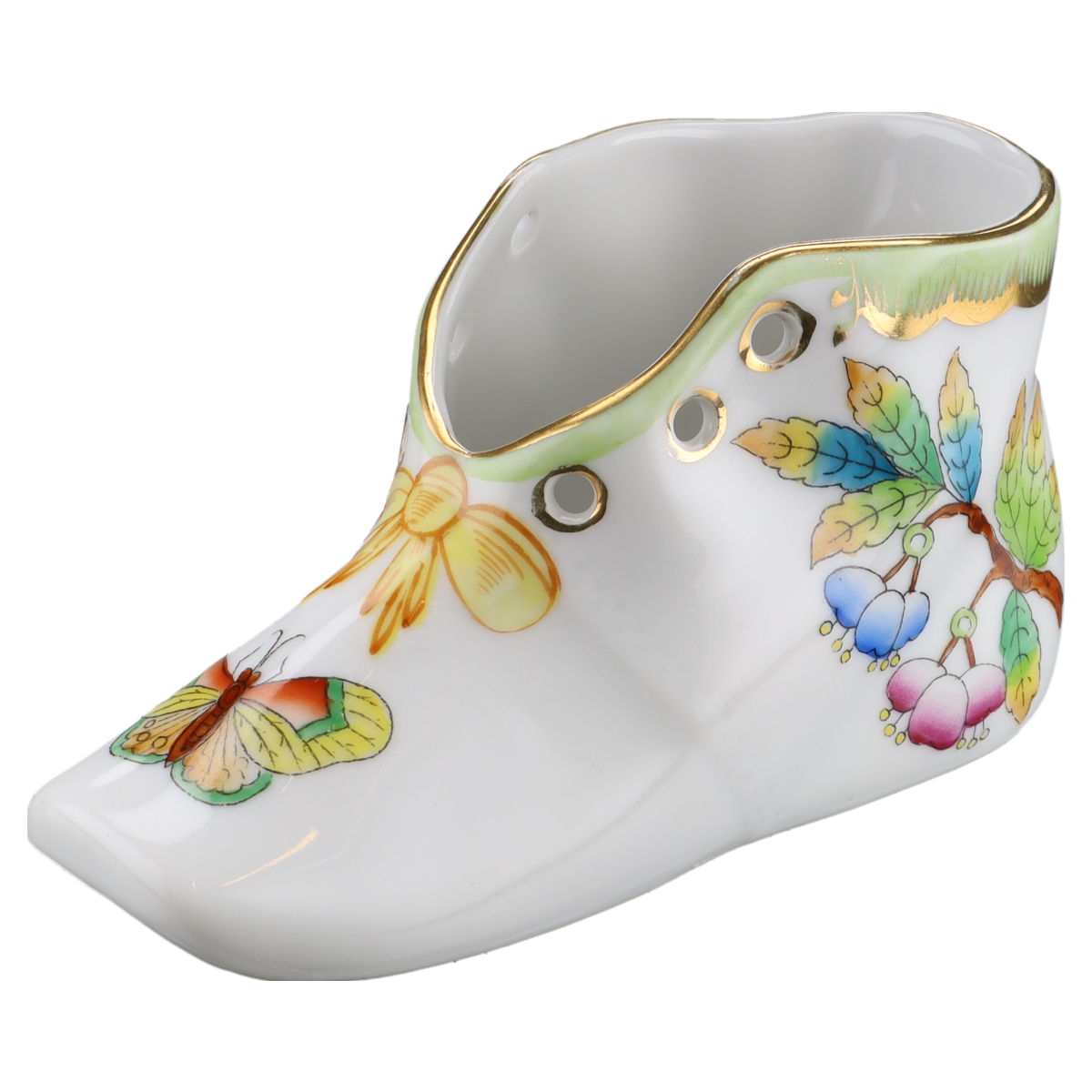 Dekoschuh  Herend Ungarn Queen Victoria VA