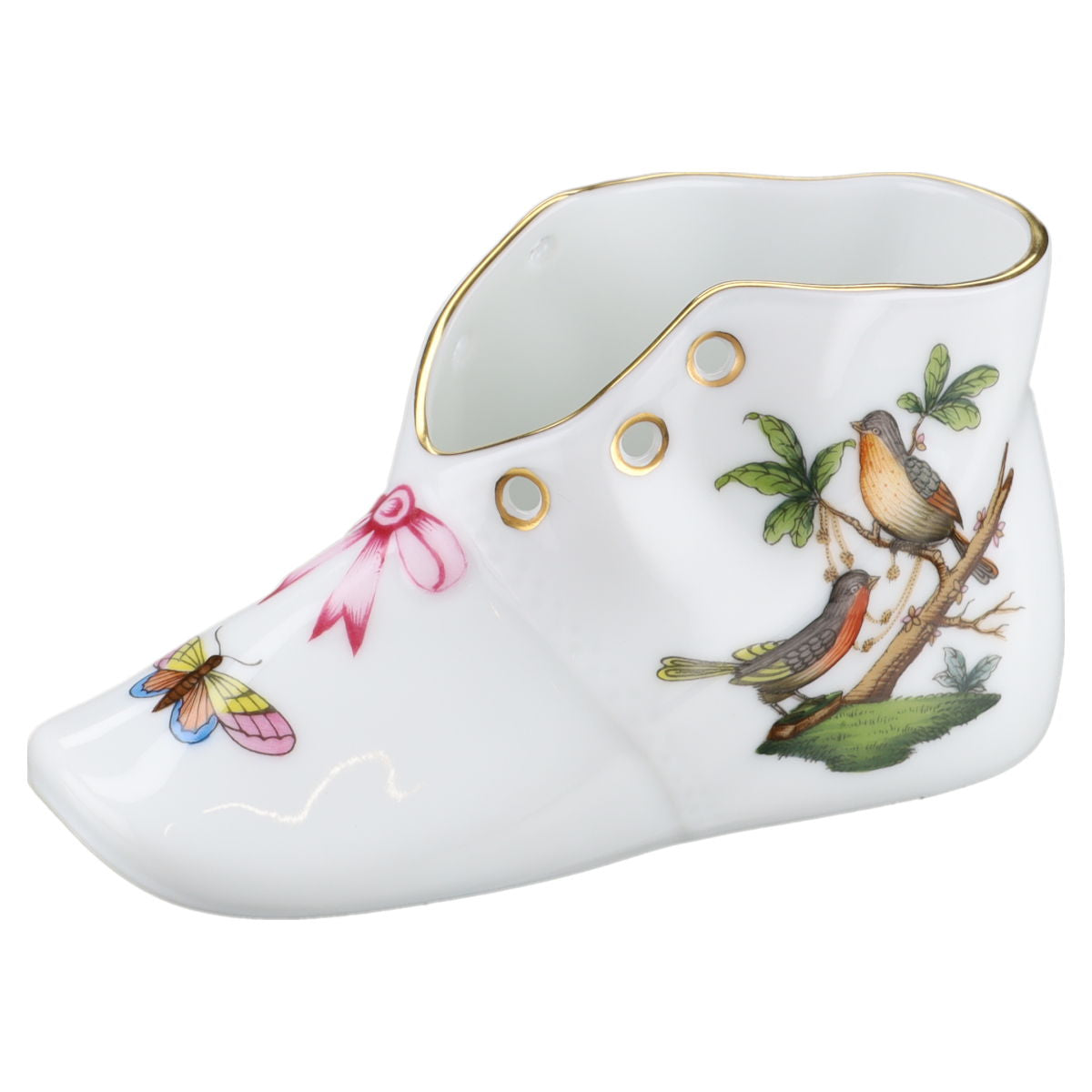 Dekoschuh Modell 7570 Motiv A Herend Ungarn Rothschild