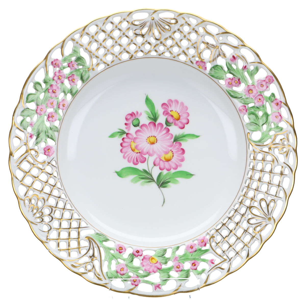 Durchbruchteller Margeriten