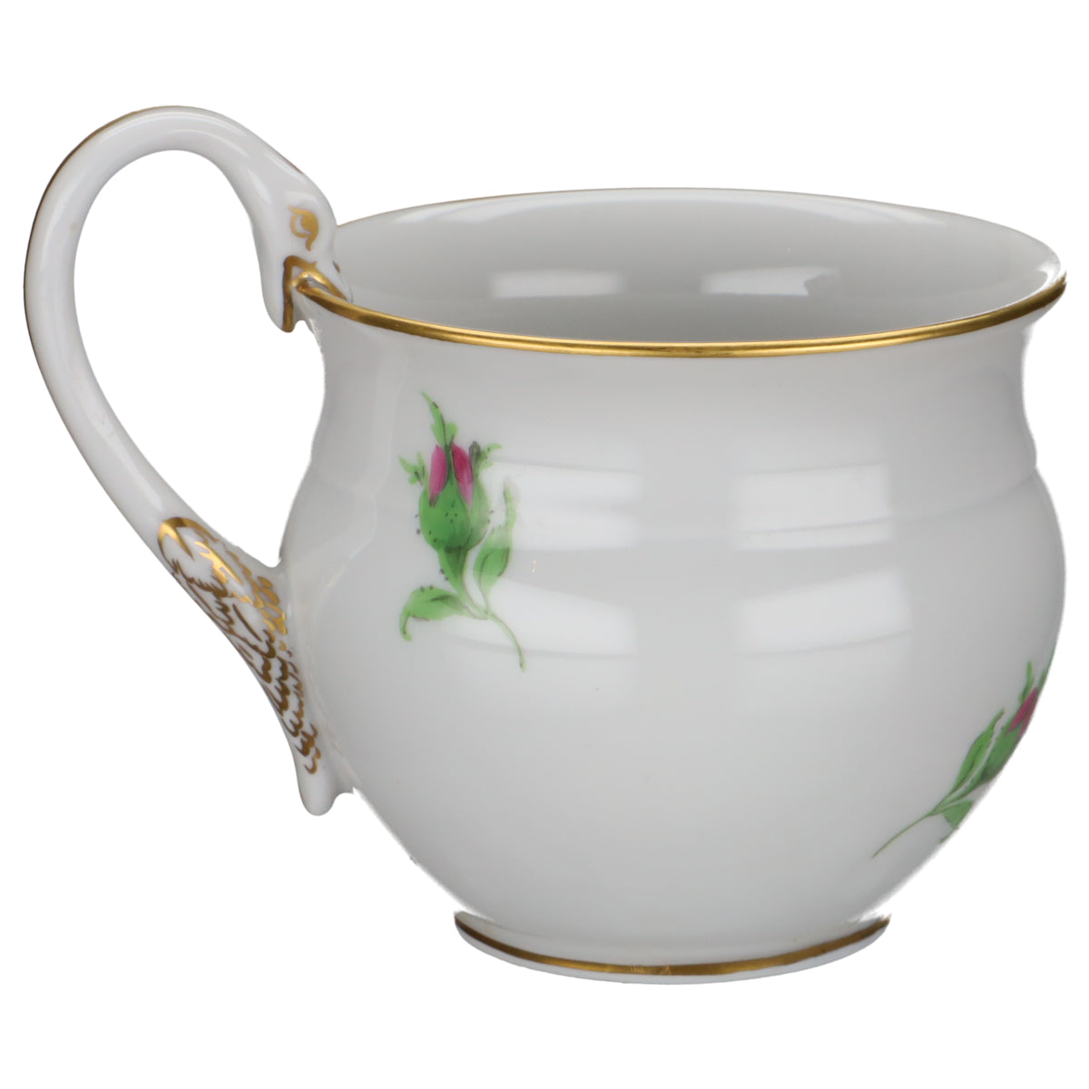 Kaffeetasse mit schmalem Goldrand