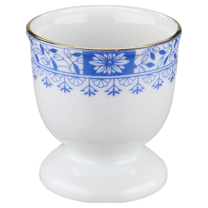 Eierbecher auf Fuß Seltmann Weiden Dorothea China blau