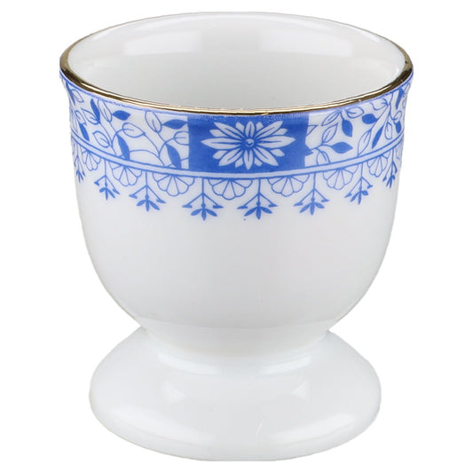 Eierbecher auf Fuß Seltmann Weiden Dorothea China blau