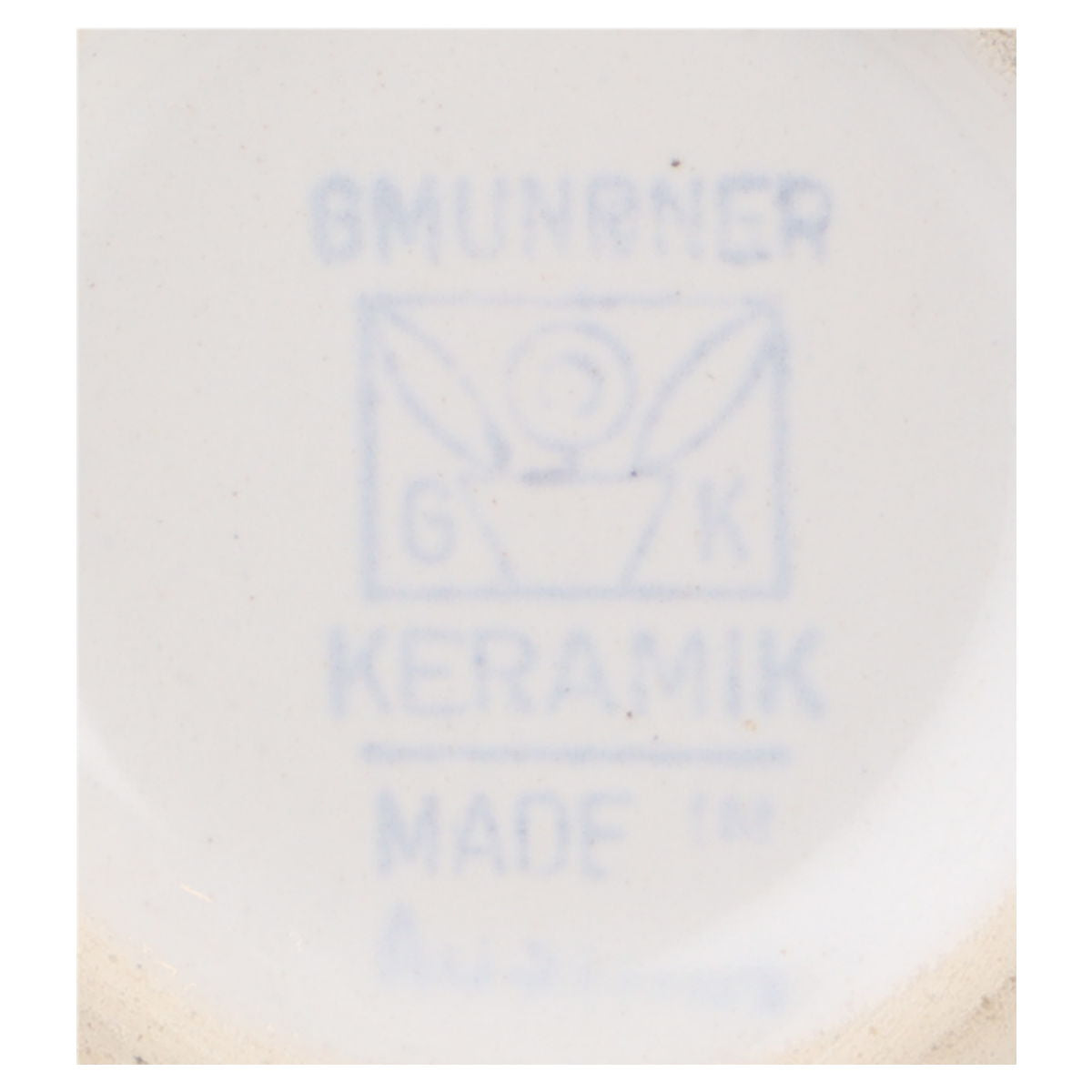 Eierbecher Gmundner Keramik Grüngeflammt