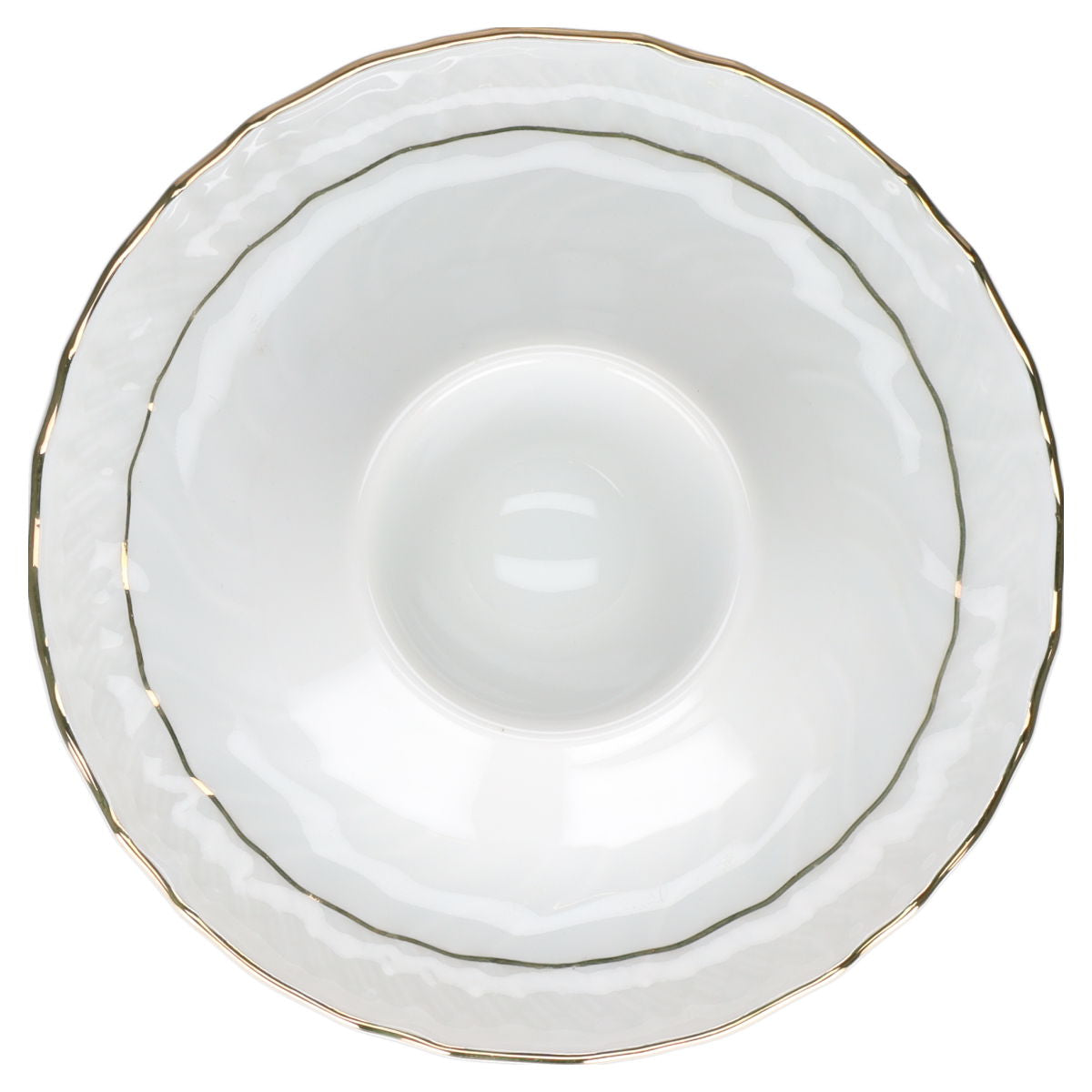 Eierbecher mit Schalenablage D 12,5 cm Schirnding Bavaria Palazzo Dekor Pitti 6335