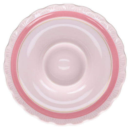 Eierbecher mit Schalenablage Hutschenreuther Porcelaine Rosé Désirée Monique 39004