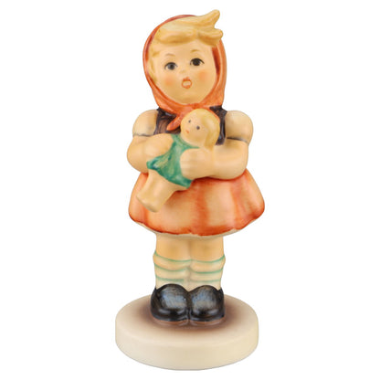 Figur Mädchen mit Puppe Modell 289/B Hummel M.I Goebel Figuren
