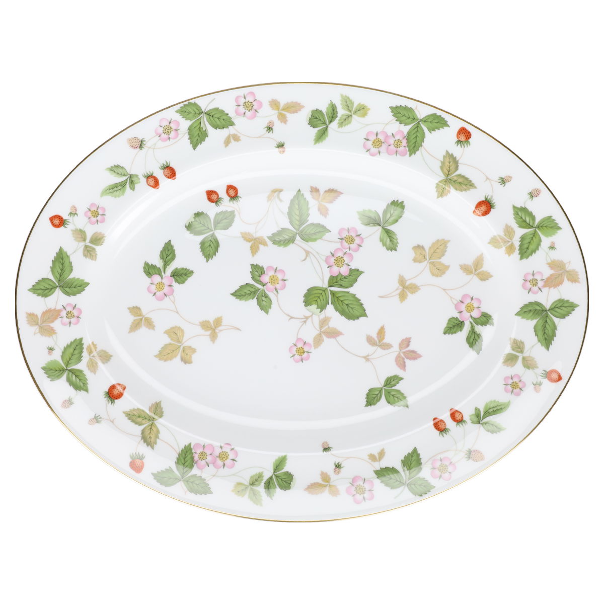 Fleischplatte groß  Wedgwood Wild Strawberry