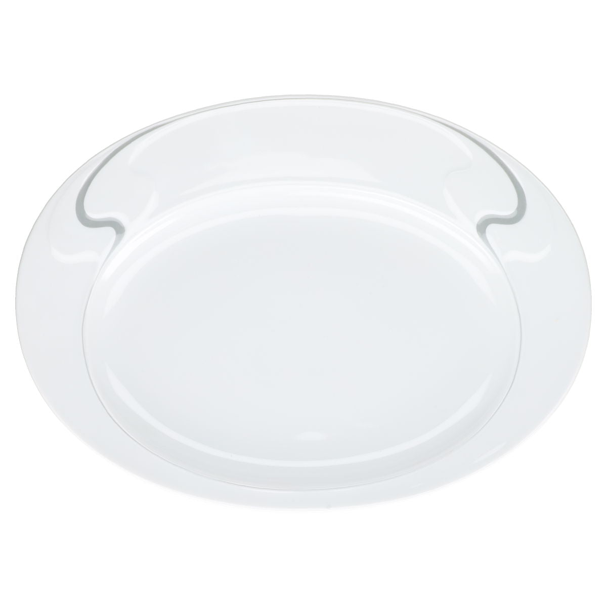 Fleischplatte groß Rosenthal Asimmetria Schiefer
