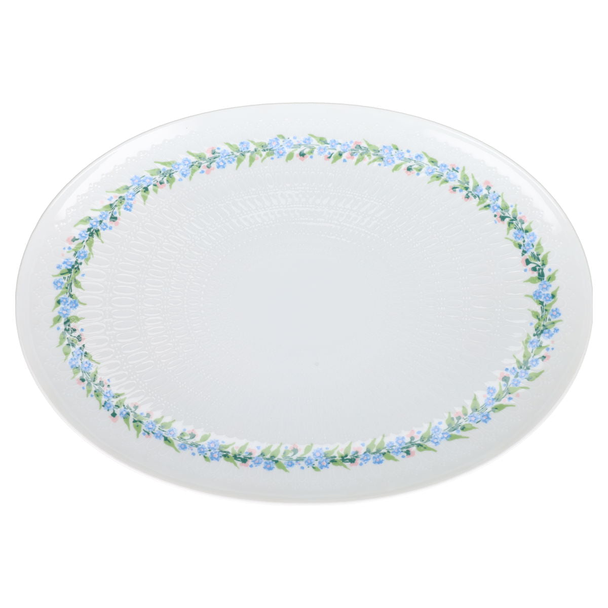 Fleischplatte groß Rosenthal Romanze Vergißmeinnicht