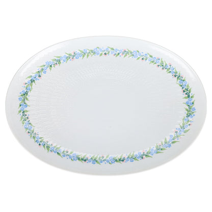 Fleischplatte groß Rosenthal Romanze Vergißmeinnicht