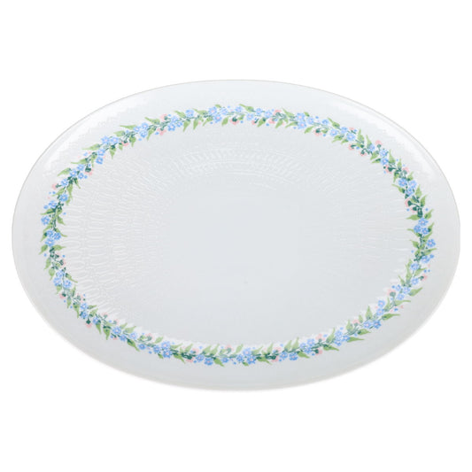 Fleischplatte groß Rosenthal Romanze Vergißmeinnicht