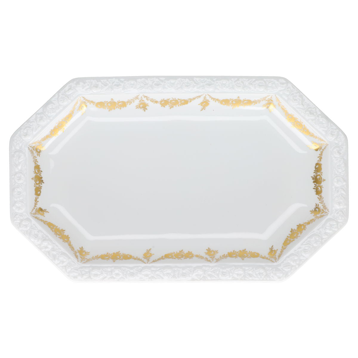 Fleischplatte klein  Rosenthal Maria Rosenkante - gold