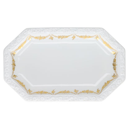 Fleischplatte klein  Rosenthal Maria Rosenkante - gold